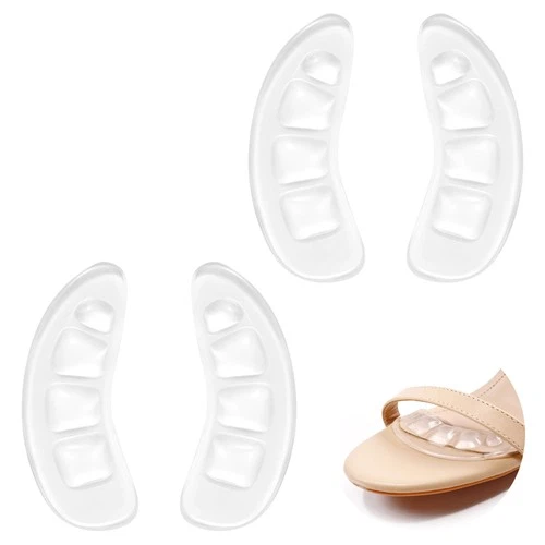 Heel Cushion Pads Anti-Slip Soft Grips for Ladies Shoes – 2 Pairs