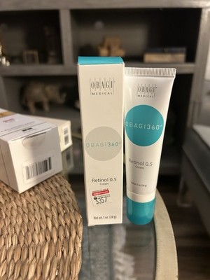 Obagi Medical 360 Retinol 0.5 Cream 1oz 28g Anti-Aging New Sealed