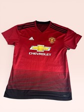 Manchester United Home Jersey 2018-19 Pogba #6 Adidas Climacool Men’s Size XL