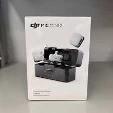 DJI Mic Mini 2 2 TX  1 Mobile RX  Charging Case Wireless Lavalier Microphone