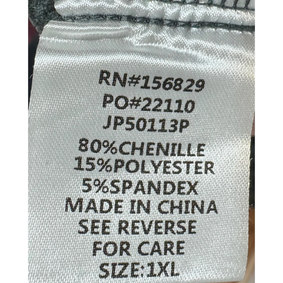 Mono Halter Blanco Abedul Negro Etiqueta Y2K Terciopelo Chenilla 1XL Disco Glam Lujo Foto 3 de 4