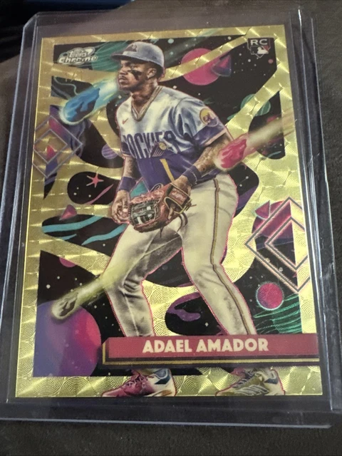 2025 Topps Cosmic Chrome Adael Amador #97 Rookie Superfractor 1/1