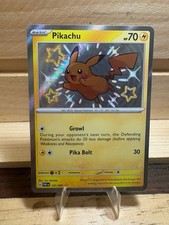 Pikachu (Shiny Rare, Basic) 131/091 SV: Paldean Fates Holo Pokémon TCG Card