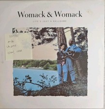 Womack & Womack Lifes Just A Ballgame Vinyl Record 12" VG+/VG 12BRW116 1988