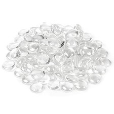 Clear Marbles, Glass Stones For Vases, Glass Beads for Vases, 5 LB, 400-500