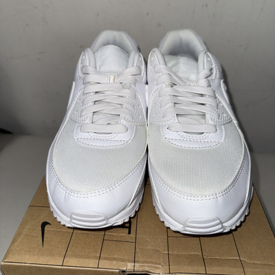 Women's Nike Air Max 90 (2021) 'Triple White' - Size 8, DH8010-100