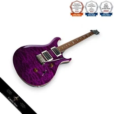 PRS SE Custom 24 Quilt Amethyst Electric Guitar