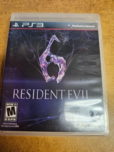 Resident Evil 6 (Sony PlayStation 3, 2012)(TESTED)