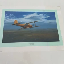 Wichita Classic Ross Buckland Beechcraft Staggerwing Aviation LE Art Print ‘91
