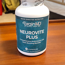 brainMD NeuroVite Plus Multivitamin Brain & Nervous System Support 120ct