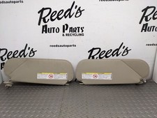 03-24 Express Van Tan Cloth Overhead Roof Pair Lh Rh Sunvisor Sun Visor S1178650 03-24 Express Van Tan Cloth Overhead Roof Pair Lh Rh Sunvisor Sun Visor S1178650