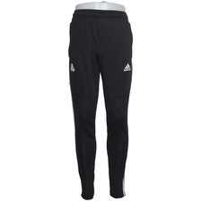 Adidas, Sporthose, Größe: S, Schwarz/Weiß, Polyester, Herren #Blh