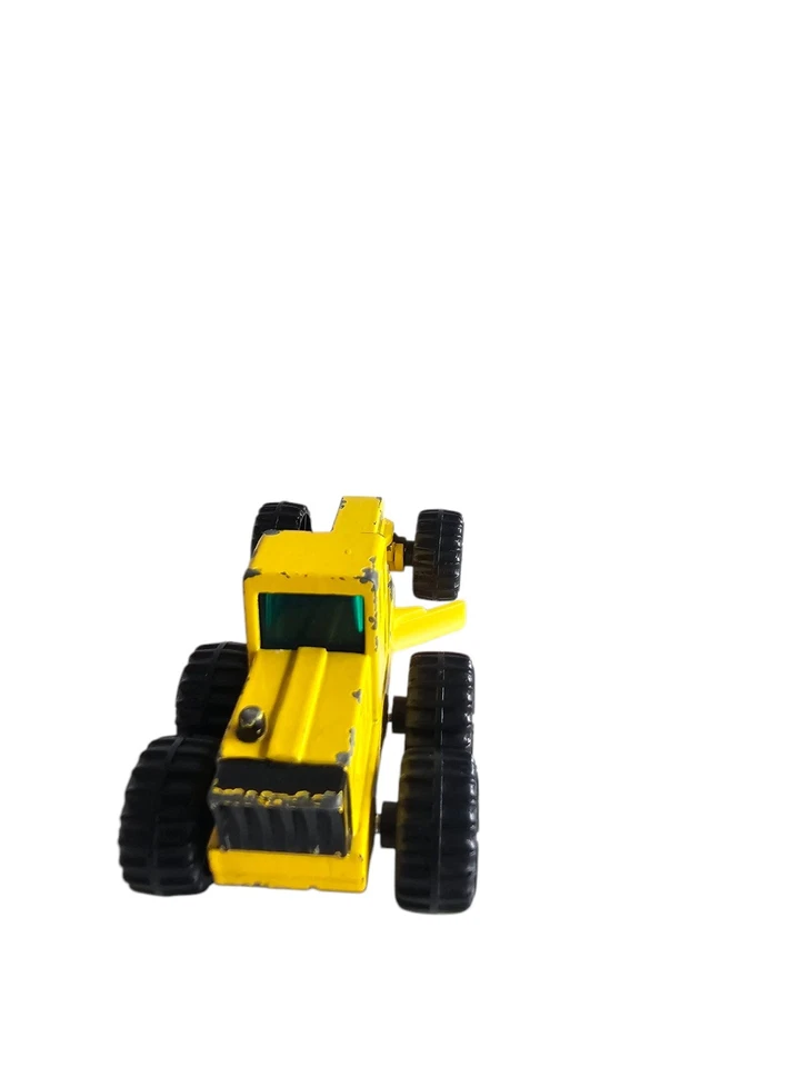 Vintage 90s Tonka Die Cast Road Grader  Yellow Construction 1994 - Image 2 of 4