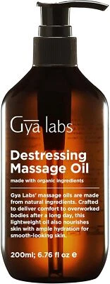 Body Massage Oil Gya Labs Massage Oil Destressing for Sore Muscles Massage Oil