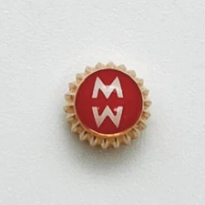 Authentic Crown For Michele Watches Stainless Steel Rose Gold 6.5 mm