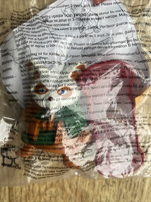 McDonalds Happy Meal Spielzeug - Kung Fu Panda 2 - Meister Shifu auf rotem Brett