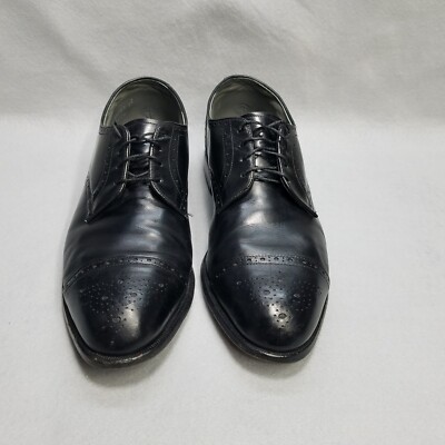 FootJoy Black Leather Lace-Up Oxfords FootJoy Casual Oxford Dress Shoes Men main image 2