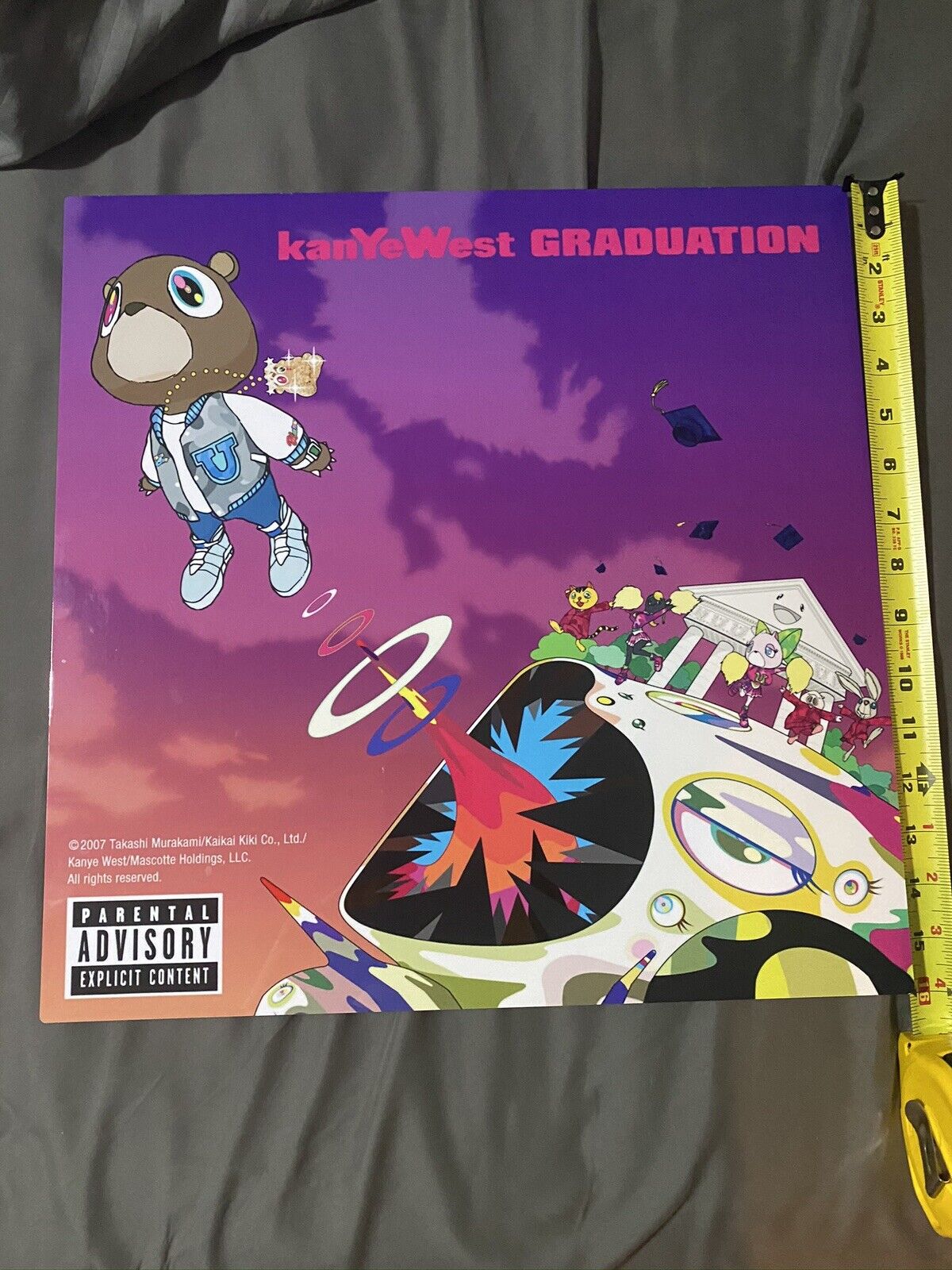 Kanye West , Graduation , Vinyl LP Record Framed and Ready to Hang, Music  Gift, Display, Wall Art -  Israel