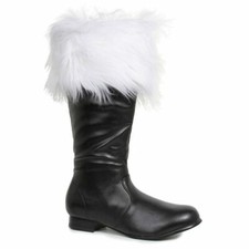 Santa Boots with Zipper 1" Heel