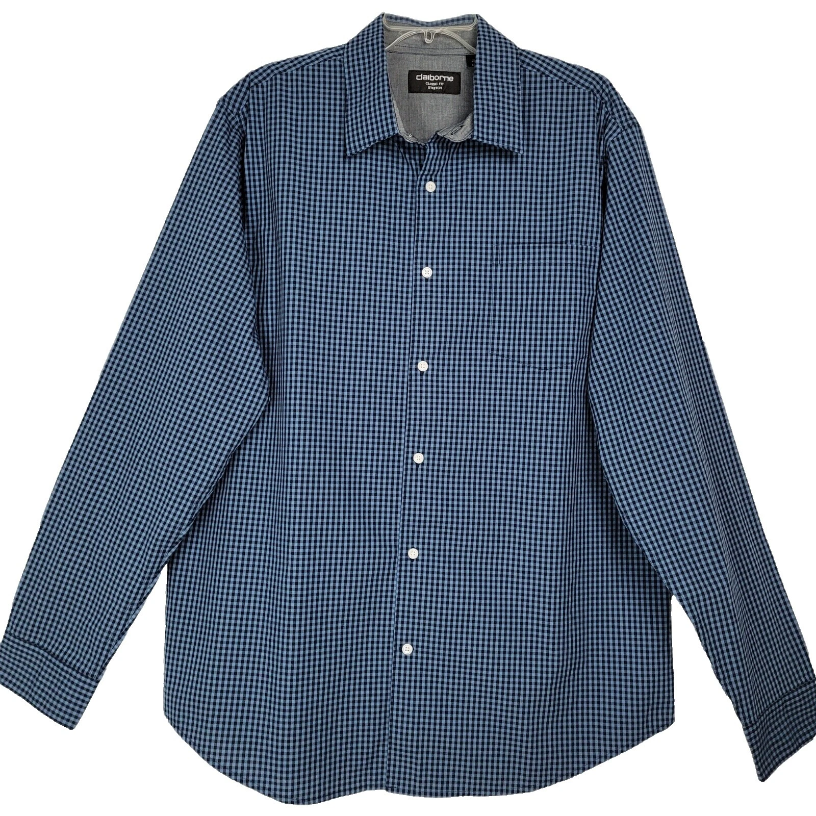 Claiborne Regular Size XL Casual Button-Down Shirts for Men