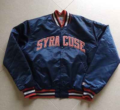 Bomber Syracuse University Vintage 80 /90   XL Made In USA Blue Raso .