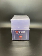 3" X 4" THICK Toploaders 100pt Card SHELLZ Rigid CLEAR Pack of 25 TOP LOADERS