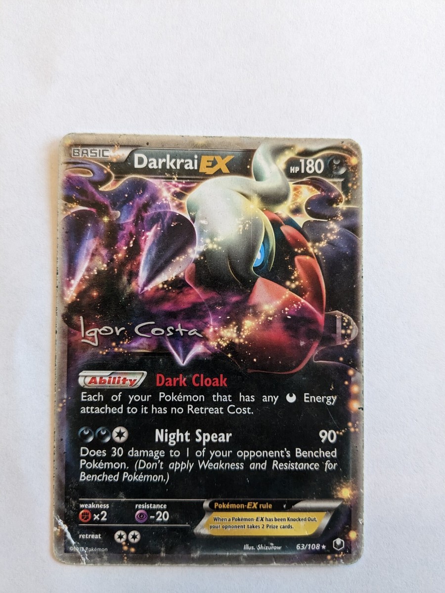 darkrai ex bw46 ダークライ　英語版 Darkrai EX - BW46 - Black and White Promos - Pokemon - TCGplayer.com