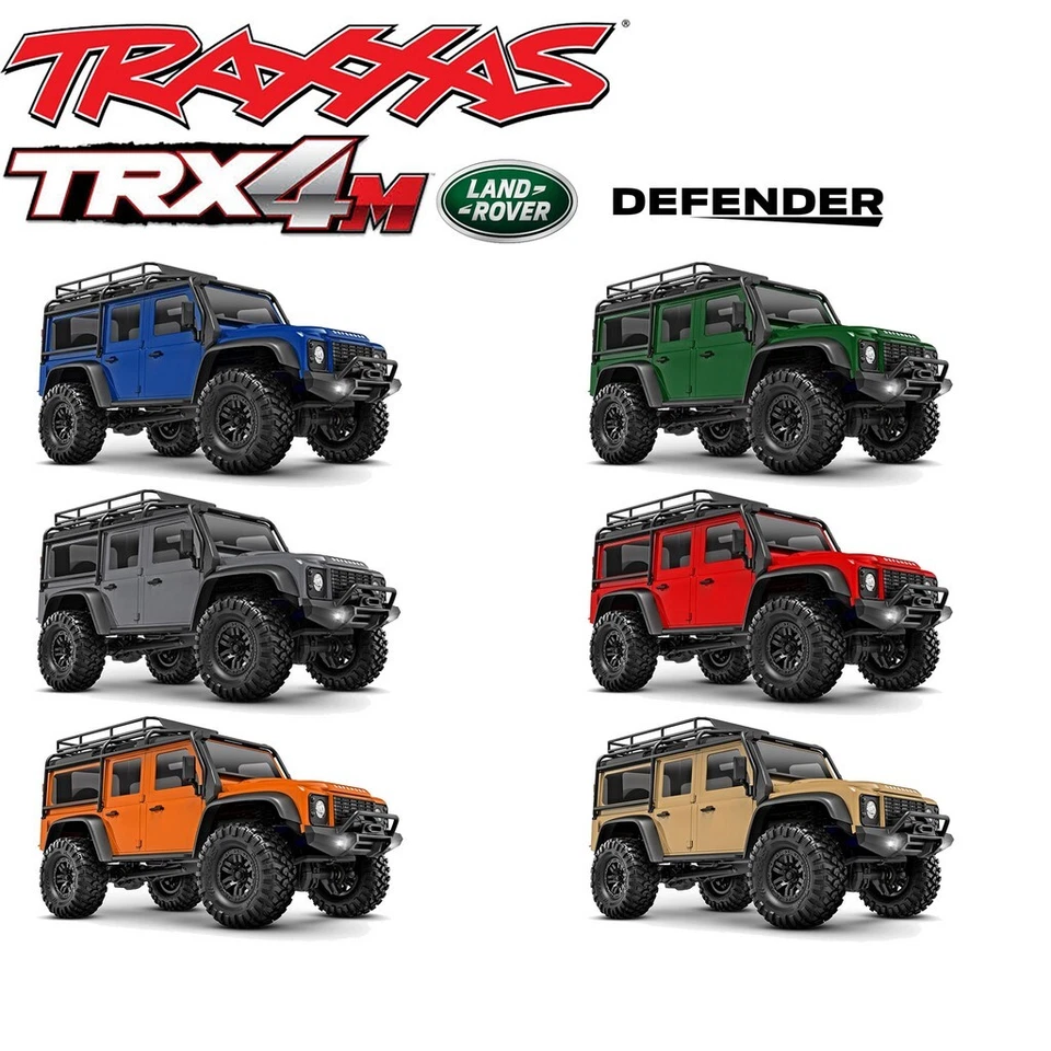 Traxxas 97054-1 TRX-4M Land Rover Defender 4x4 RTR inkl. Akku/Lader 1/18 4WD