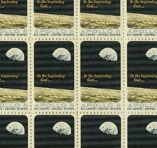 United States 6¢ Apollo 8 Moon Mission Postage Stamp #1371 Pack of 100