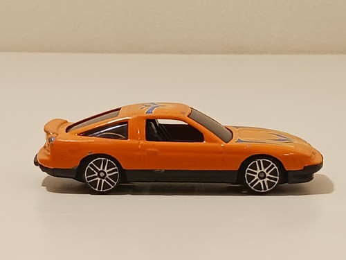 Yatming No.808 Orange Nissan 240SX 1:64 Diecast Made in China Vintage Rare - Picture 5 of 9