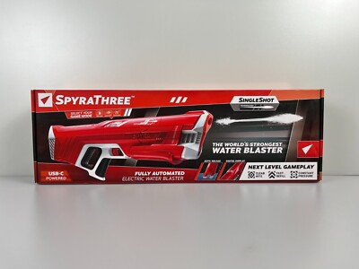   Spyra  SpyraThree  RED   World s Most Advanced Water Blaster   NEW & Sealed