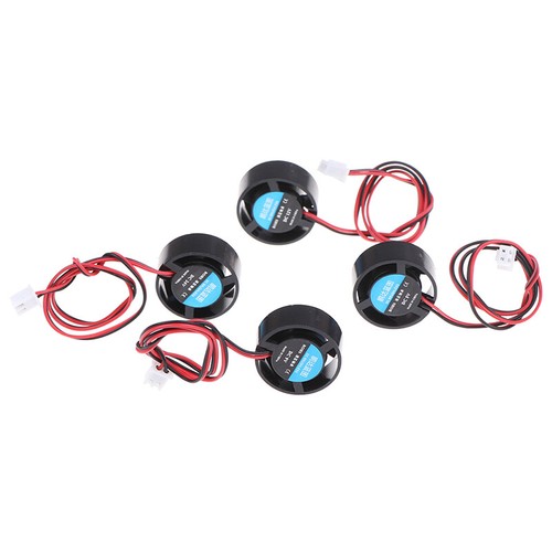 25,5x10mm 5V 9V 12V 24V runder Mini-Lüfter für LED-Lampen Computer RadiaKT zk - Afbeelding 9 van 16