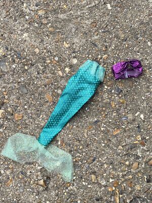 Kleine Meerjungfrau inspiriert 2-teiliges Outfit geeignet für Puppen UK Verkäufer Kostenloser Versand