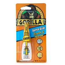 Gorilla 7500101 Super Glue Brush  Nozzle, 10 g, Clear