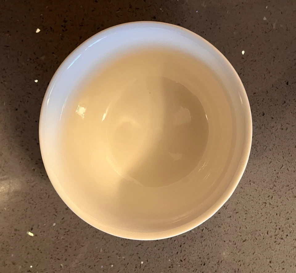 Oneida Ceramic Snowmates 6" Bowl Snowflakes - Image 3 of 4