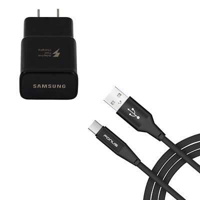 For Samsung Galaxy S24/Ultra/Plus - Type-C Fast Home Charger 6ft USB Cable Quick