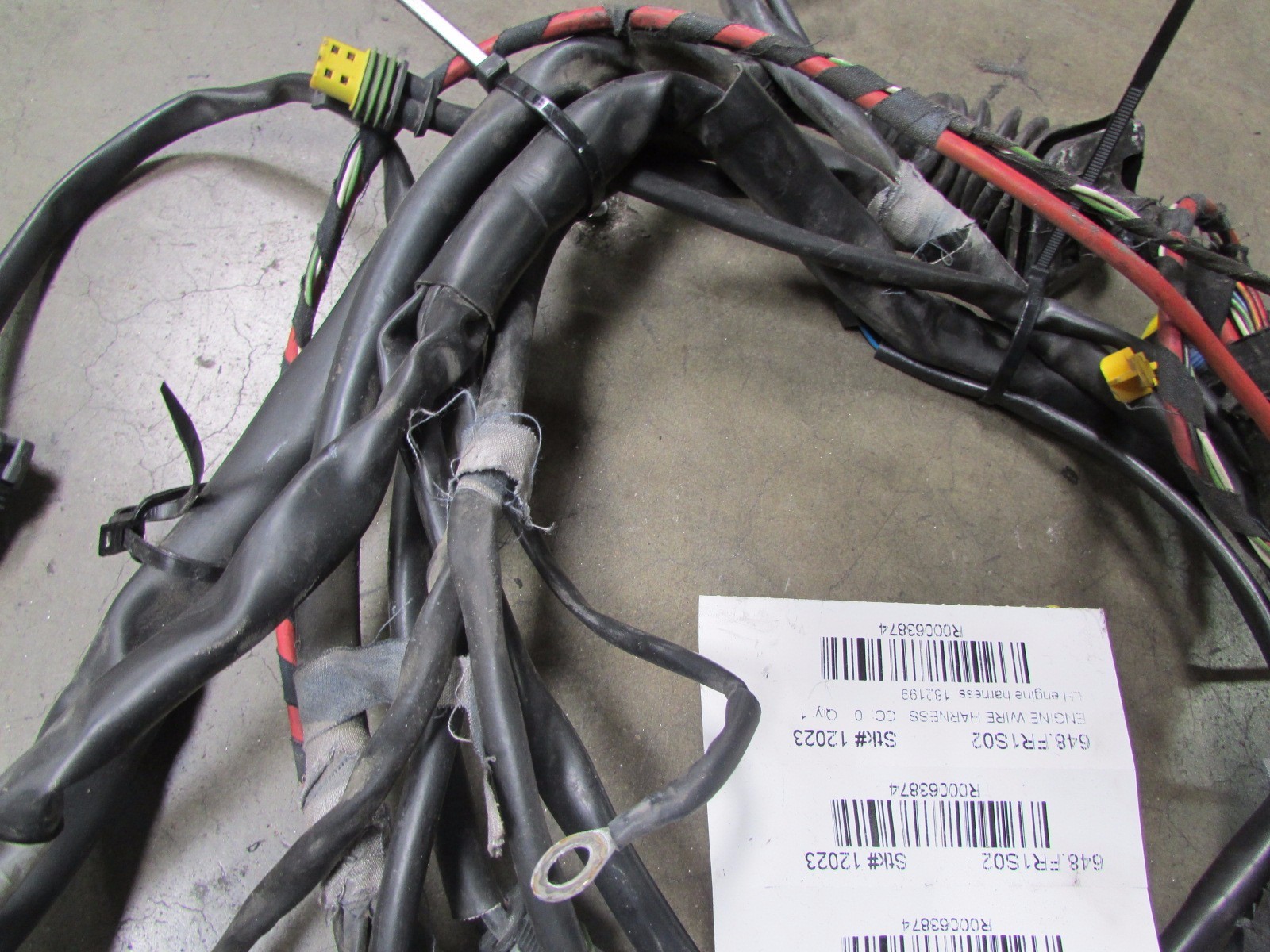 Ferrari 360, LH, Left Engine Wiring Harness, Used, P/N 182199