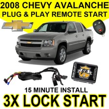 Js Alarms Plug  Play Remote Start System For 2008 Chevy Avalanche GM10