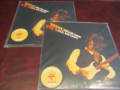 STEVE MILLER VERIFIED FLY LIKE EAGLE Capitol 1999 MILLENNIUM RTI PRESSED 180GLPS