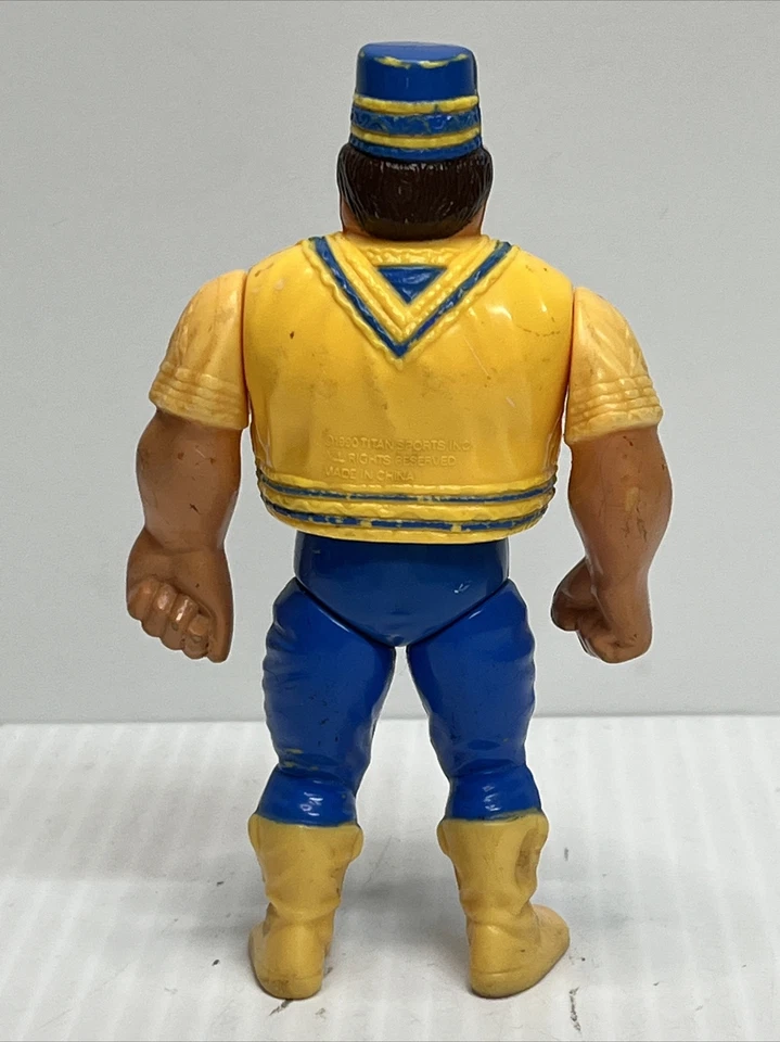 WWF Hasbro Akeem Action Works!! Titan Sports WWE - Image 2 of 4