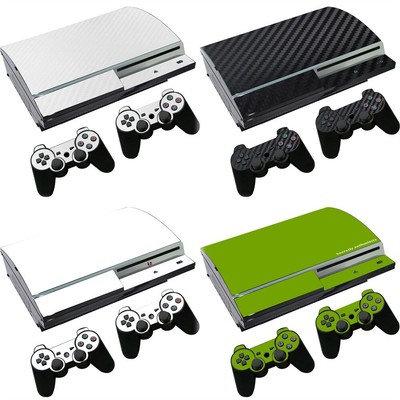 PlayStation 3 For Sony PS3 Fat Clean Solid Skin Sticker Original Cover Skins