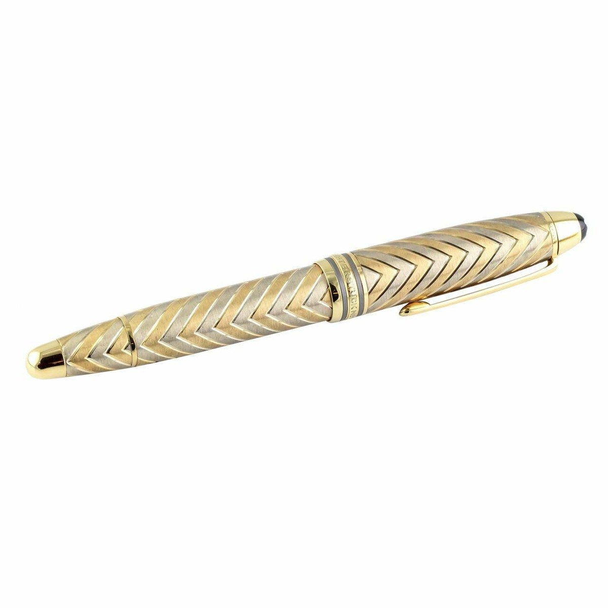 MONTBLANC MEISTERSTUCK SOLITAIRE 18K SOLID GOLD 750 TWO TONE