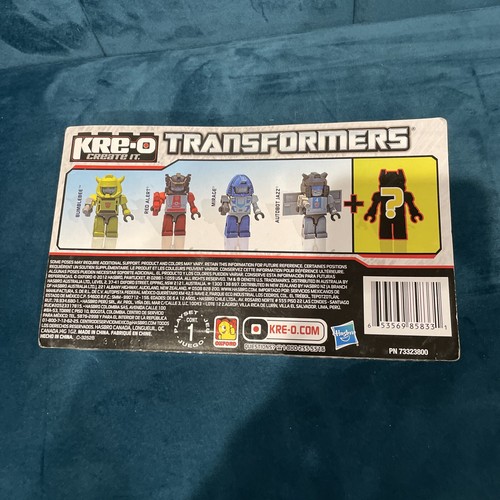 Transformers Hasbro Kre-O Kreon Ultimate Collection A4642 Bumblebee Mirage Jazz - Picture 3 of 3
