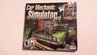  PC DVD CAR MECHANIC SIMULATOR 15 2015 , bonus one Truck Mechanic Simulator 