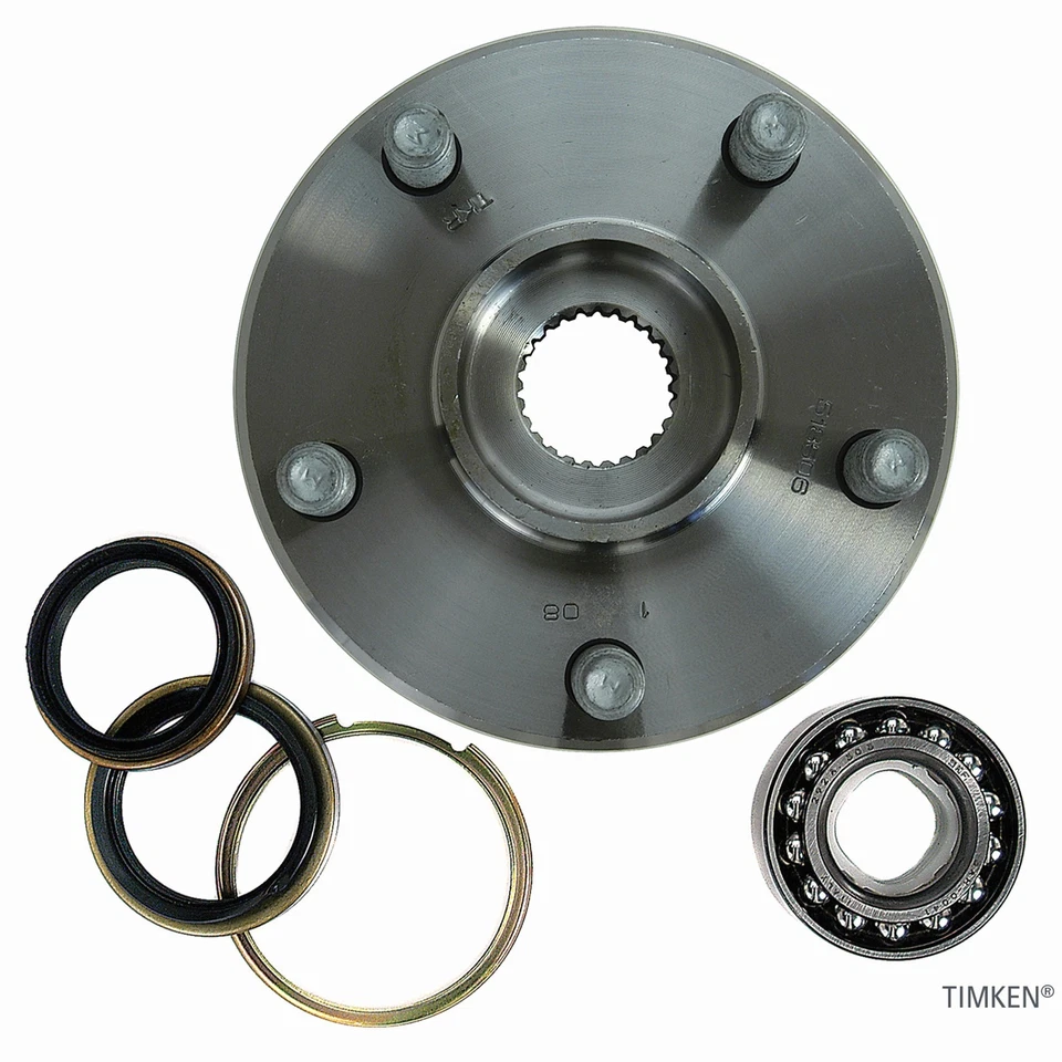 Timken Wheel Bearing and Hub Assembly Front For 1983-1991 Toyota Camry - Imagem 3 de 4