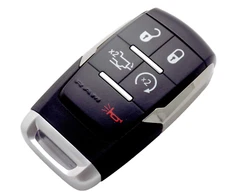 NEW OEM 2019-2024 5 BTN RAM LIMITED 2500 3500 REMOTE KEY FOB 68575431 GQ4-76T
