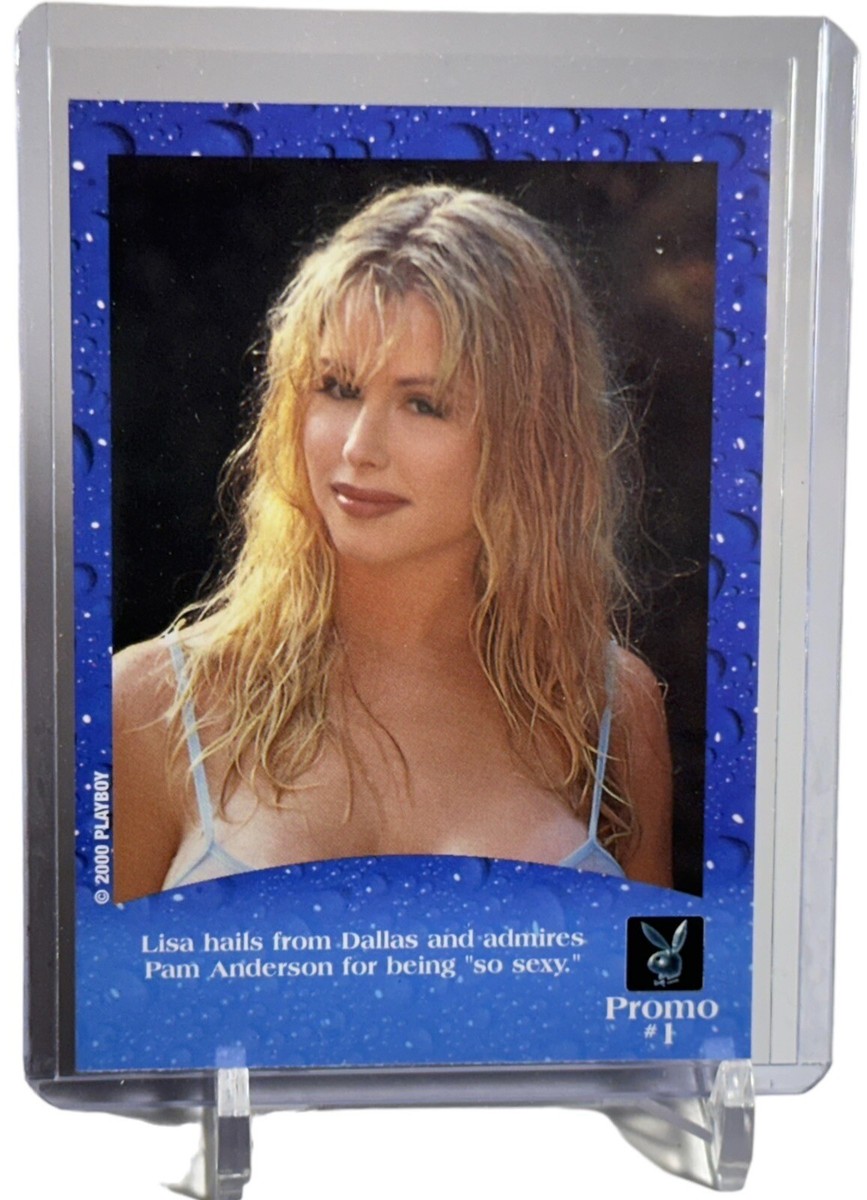 Lisa Rodriguez Playboy Wet & Wild Promo Trading Card #1 W/Top