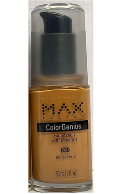 Authentic Max Factor Colour Genius Foundation 30 ml   eingestellt   kostenloser Versand