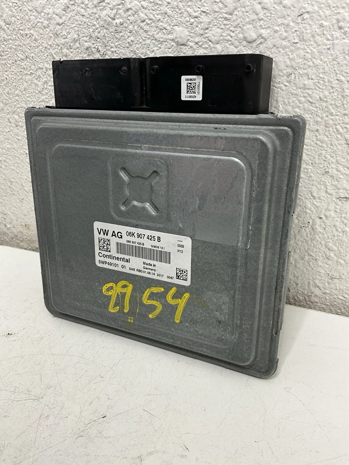 Модуль управления двигателем 2015 Audi A3 06K907425B от оригинального производителя - Изображение 3 из 4