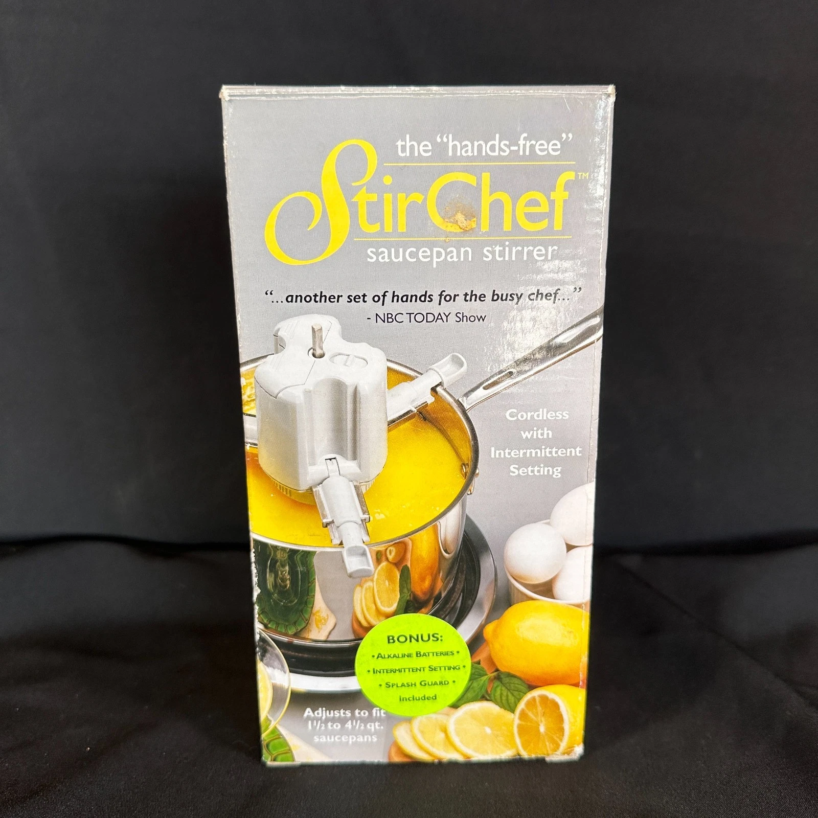 StirChef Hands-Free Saucepan Stirrer Cordless Automatic Pot Stirrer
Opens in a new window or tab